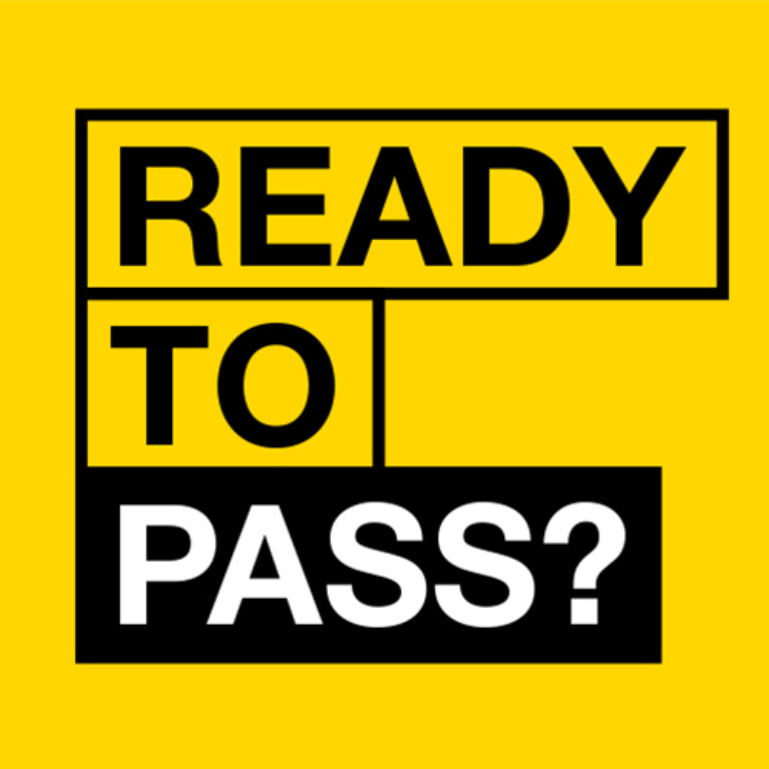 Ready to pass campaign logo